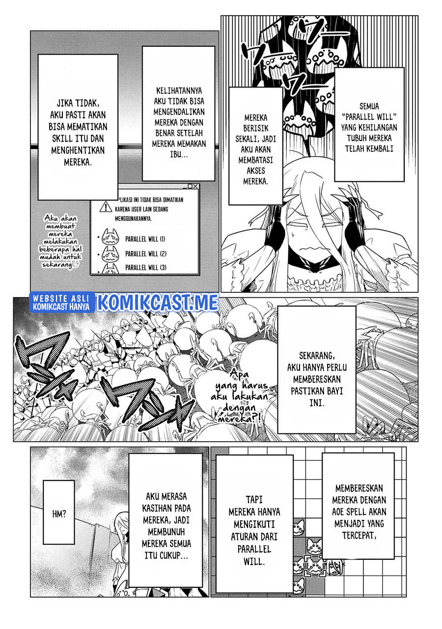 Kumo desu ga, Nani Ka? Chapter 58.2 Bahasa Indonesia